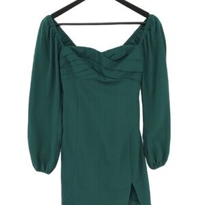 Emerald green abercrombie mini dress